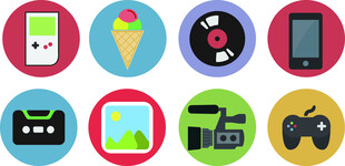 多彩应用图标集合