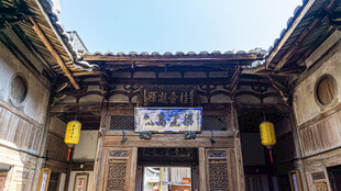 古雅中式庭院建筑景观
