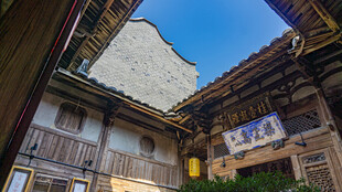 古雅中式庭院建筑景观