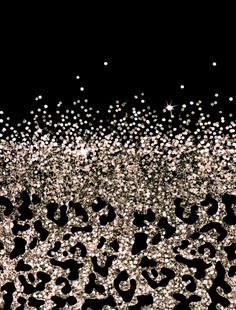 闪耀豹纹背景纹理图案