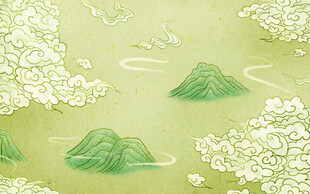 春日山水花卉唯美图景