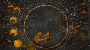 神秘月相占星图案