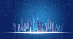 科技感城市夜景