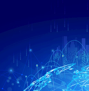 科技感地球背景图