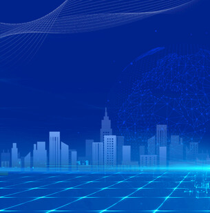 科技感城市夜景背景图