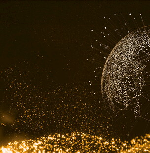 金色粒子特效璀璨夺目