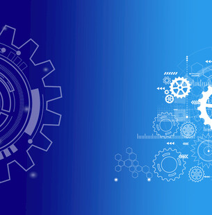 科技齿轮背景图