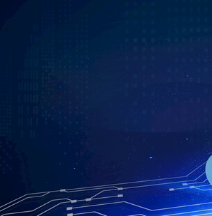 科技感蓝色线条背景画面