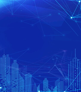 科技感城市夜景背景图