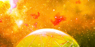 梦幻星球的璀璨宇宙景象