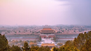 俯瞰故宫壮丽全景