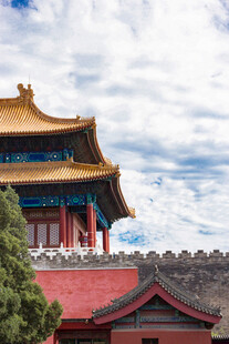 故宫一角古建筑美景