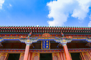中式古建筑屋檐风采