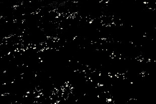 黑色背景闪烁的白色光点