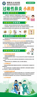 过敏性鼻炎海报