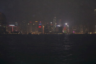 香港夜景 璀璨都市灯光秀