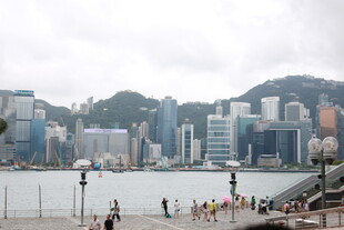 香港海滨城市风光美景