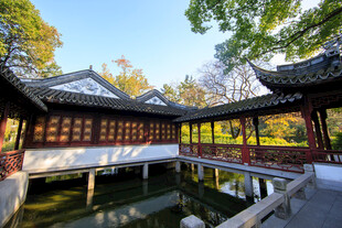 中式古典园林景致