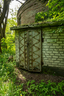 林间废弃小屋的隐秘入口