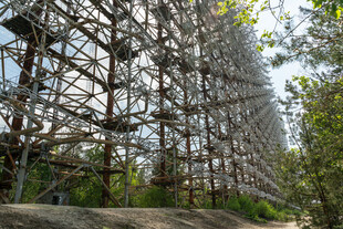 户外大型金属结构观景架