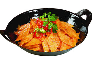 家常干锅土豆片