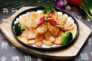铁板杏鲍菇