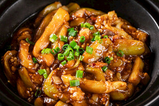 肉末茄子煲