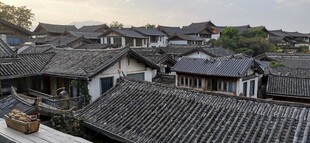 古村落屋顶景观