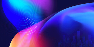 炫彩流体抽象艺术图案