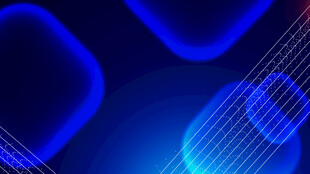 蓝色科技感抽象光影图案