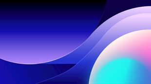 梦幻渐变流体背景图案