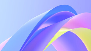 梦幻渐变流体艺术图案