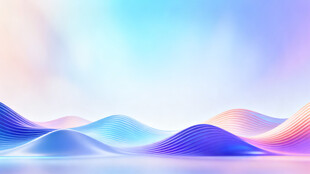 梦幻渐变流体抽象背景图