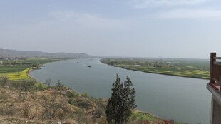 俯瞰宁静江河美景