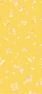 黄色碎花背景图案