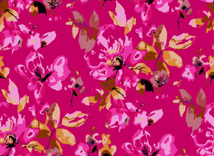 粉色花卉图案背景纹理