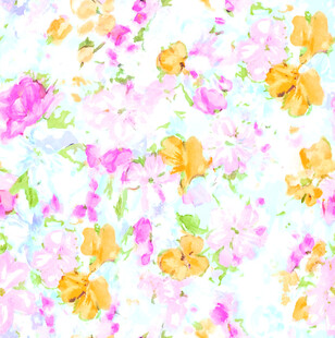 多彩花卉图案背景