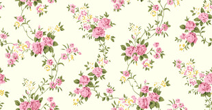 粉色 花卉 图案