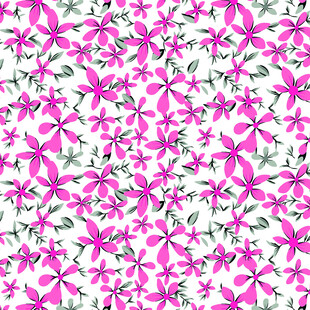 粉色 花卉 图案