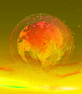 梦幻地球光影艺术图