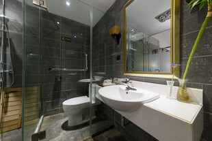 现代风格的精致卫浴空间