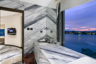 海景大理石浴室景观