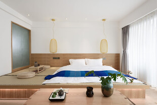 简约日式风格卧室空间