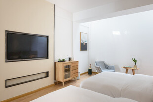 简约风卧室室内温馨场景