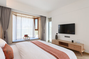 简约温馨卧室室内场景