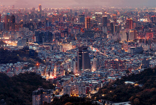 夜景台北瞰图