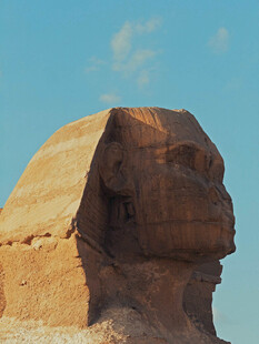 狮身人面像特写