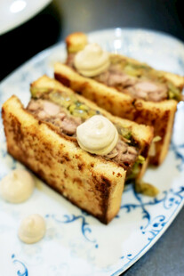 法式香蕉夹心吐司