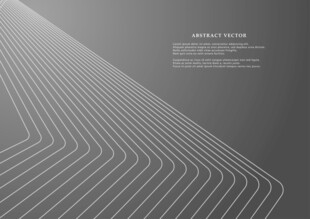 灰色线条几何抽象背景图