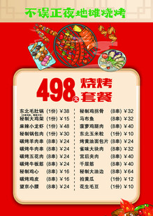 烧烤菜单